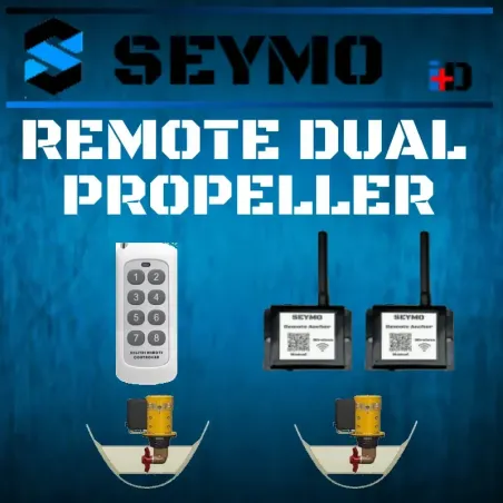 Control remoto hélice de proa y popa