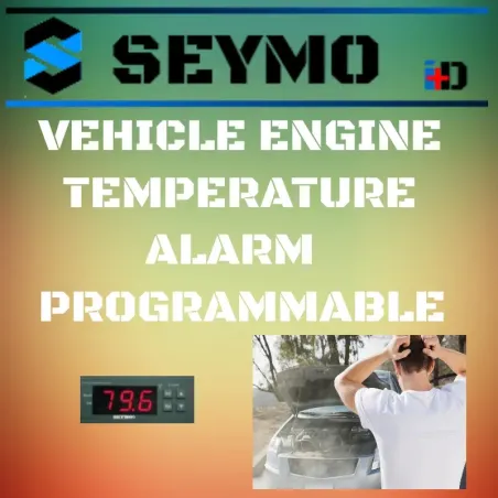 Alarme de température moteur programmable